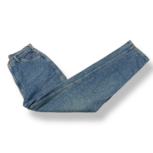 Vintage Lee Women's High Rise Straight Mom Jeans Acid Washed Blue Size 10 - Picture 3 of 9